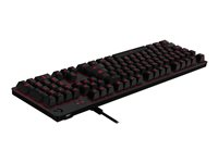 Logitech Gaming G413 - Tangentbord - bakgrundsbelyst - USB - nordisk - tangentbrytare: Romer-G - kol 920-008307
