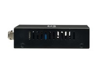 Eaton Tripp Lite Series Gigabit Multimode Fiber to Ethernet Media Converter, 10/100/1000 LC, International Power Supply, 850 nm, 550 m (1,804 ft.) - Fibermediekonverterare - 1GbE - 10Base-T, 100Base-TX, 1000Base-T - RJ-45 / LC multiläge - upp till 550 m - 850 nm N785-INT-LC-MM