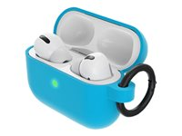 OtterBox Headphone Case Series - Fodral för trådlösa hörlurar - polykarbonat, syntetiskt gummi - freeze pop - för Apple AirPods Pro 77-83784