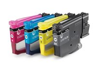 Brother LC527XL Value Pack - 4-pack - Lång livslängd - svart, gul, cyan, magenta - original - hängande låda - bläckpatron - för Brother MFC-J4350DW, MFC-J4550DW LC527XLVAL