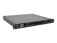Eaton Tripp Lite series 16-Port KVM Switch Cat5 Over IP 1 Local 2 Remote User 1U TAA GSA - Omkopplare för tangentbord/video/mus - CAT5 - 16 x KVM port(s) - 1 lokal användare - 2 IP-användare - skrivbordsmodell - TAA-kompatibel B064-016-02-IPG
