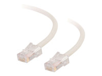 C2G Cat5e Non-Booted Unshielded (UTP) Network Patch Cable - Patch-kabel - RJ-45 (hane) till RJ-45 (hane) - 3 m - UTP - CAT 5e - tvinnad, enhetsstart - vit 83124
