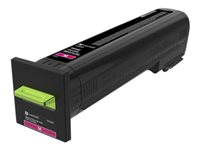 Lexmark - Extra hög kapacitet - magenta - original - tonerkassett LCCP, Lexmark Corporate - för Lexmark CS820de, CS820dte, CS820dtfe 72K2XME