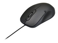 PORT OFFICE BUDGET PRO - Mus - höger- och vänsterhänta - optisk - 3 knappar - kabelansluten - USB 900400-PRO