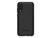 OtterBox Commuter Series Lite - Baksidesskydd för mobiltelefon - polykarbonat, syntetiskt gummi - svart - för Samsung Galaxy A50 77-62398