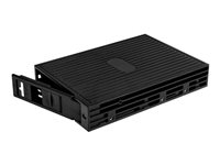 StarTech.com 2.5in SATA/SAS SSD/HDD to 3.5in SATA Hard Drive Converter - Storage bay adapter - 3.5" to 2.5" - black - 25SATSAS35 - Adapter för lagringsfack - 3,5 till 2,5 tum - svart - för P/N: S352BU33HR, SATDOCK5U3ER, SATDUP11IMG, SATERASER4, SATSASDUPE 25SATSAS35