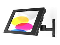 Compulocks iPad 10th-11th (A16) Gen Swell Enclosure Swing Wall Mount Black - Hölje - för surfplatta - svart - skärmstorlek: 10.9" - för Apple 10.9-inch iPad Wi-Fi, Wi-Fi + Cellular 827B209SWLB