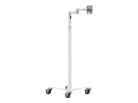 Compulocks Medical Rolling Cart Extended - VESA Compatible - Vagn - för LCD-display - medicinsk - vit - skärmstorlek: upp till 15 tum - för Compulocks Medical Rolling Cart Extended - VESA Compatible MCRSTDEXW