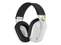 Logitech G G435 - Headset - fullstorlek - Bluetooth / LIGHTSPEED - trådlös - ljudisolerande - Discord-certifierad 991-000527