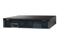Cisco 2921 - Router 1GbE - WAN-portar: 3 - rackmonterbar C2921-AX/K9