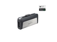 SanDisk Ultra Dual - USB flash-enhet - 256 GB - USB 3.1 / USB-C SDDDC2-256G-G46