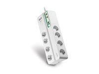APC SurgeArrest Performance - Överspänningsskydd - AC 230 V - 2300 Watt - utgångskontakter: 8 - 3 m sladd - Tyskland - vit PMF83VT-GR