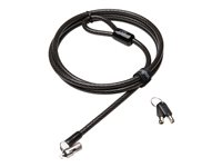 Kensington MicroSaver 2.0 Keyed Ultra Laptop Lock Master Keyed - Säkerhetskabel - silver K64433M