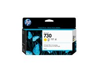 HP 730 - 130 ml - gul - original - DesignJet - bläckpatron - för DesignJet SD Pro MFP, T1600, T1600dr, T1700, T1700dr, T1708, T1708dr, T2600, T2600dr P2V64A