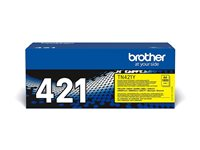 Brother TN421Y - Gul - original - tonerkassett - för Brother DCP-L8410CDW, DCP-L8410CDWT, HL-L8360CDWMT, MFC-L8690CDW, MFC-L8900CDW TN421Y