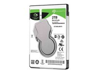 Seagate Guardian BarraCuda ST2000LM015 - Hårddisk - 2 TB - inbyggd - 2.5" - SATA 6Gb/s - 5400 rpm - buffert: 128 MB ST2000LM015