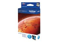 Brother LC1100HYC - Lång livslängd - cyan - original - bläckpatron - för Brother DCP-6690CW, MFC-5890CN, MFC-5895CW, MFC-6490CW, MFC-6890CDW; Justio MFC-5890CN LC1100HYC