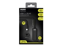PORT Connect - USB/VGA-adapter - 24 pin USB-C (hane) till HD-15 (VGA) (hona) - 15 cm 900125