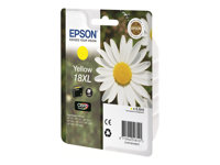 Epson 18XL - XL - gul - original - bläckpatron - för Expression Home XP-212, 215, 225, 312, 315, 322, 325, 412, 415, 422, 425 C13T18144010