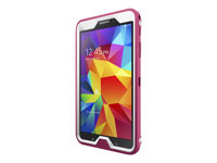 OtterBox Defender Series Samsung Galaxy Tab 4 (8 in) - Skyddsfodral för surfplatta - polykarbonat, syntetiskt gummi - papaya - 8" - för Samsung Galaxy Tab 4 (8 tum) 77-43308