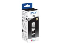 Epson EcoTank 108 - 70 ml - svart - original - påfyllnadsbläck - för Epson L18050; EcoTank L8050 C13T09C14A