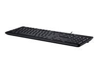 Dell KB212-B QuietKey - Tangentbord - USB - QWERTY - dansk - svart 580-17614