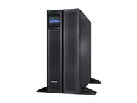 APC Smart-UPS X 3000VA Short Depth Tower/Rack LCD - UPS (rackmonterbar/extern) - AC 208 V - 2700 Watt - 3000 VA - 1-fas - RS-232, USB - utgångskontakter: 11 - 4U - svart - APC Take-Back SMX3000HVT