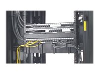 APC Data Distribution Cable - Nätverkskabel - TAA-kompatibel - RJ-45 (hona) till RJ-45 (hona) - 13.7 m - UTP - CAT 5e - stigare - grå DDCC5E-045