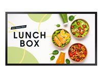 Samsung OM32DX - 32" Diagonal klass OMDX Series LED-bakgrundsbelyst LCD-skärm - digital skyltning utomhus - full sol - Tizen OS - 1080p 1920 x 1080 - kant-LED - svart LH32OMDEBGBXEN