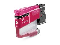 Brother LC527XLM - Lång livslängd - magenta - original - kuddepack - bläckpatron - för Brother MFC-J4350DW, MFC-J4550DW LC527XLM