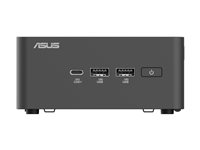 ASUS NUC 15 Pro Tall Kit RNUC15CRHU700000 - Barebone - mini-PC 1 x Core Ultra 7 225H / upp till 4.9 GHz - vPro - RAM 0 GB - Arc Graphics 130T - IEEE 802.11ax (Wi-Fi 6), IEEE 802.11be (Wi-Fi 7), Bluetooth 5.4, Gigabit Ethernet, 2.5 Gigabit Ethernet - svart 90AR00Q2-M000H0