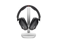 Poly Voyager Surround 85 - Voyager Surround 80 series - headset - fullstorlek - Bluetooth - trådlös - aktiv brusradering - USB-C via Bluetooth-adapter - svart - UC-certifierad 8G7T7AA