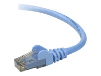 Belkin High Performance - Patch-kabel - RJ-45 (hane) till RJ-45 (hane) - 1 m - UTP - CAT 6 - formpressad, hakfri - blå - för Omniview SMB 1x16, SMB 1x8; OmniView SMB CAT5 KVM Switch A3L980B01M-BLUS