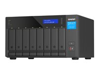 QNAP TVS-H874 - NAS-server - 8 fack - SATA 6Gb/s - RAID JBOD, 0, 1, 5, 6, 10, 50, 60, TM, RAID TP - RAM 32 GB - 2.5 Gigabit Ethernet - iSCSI support TVS-H874-I7-32G