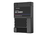 WD Ultrastar DC SN861 WUS6BA176PSP9X3 - SSD - datacenter - 7.68 TB - inbyggd - 2.5" - U.2 PCIe 5.0 x4 (NVMe) 0TS2527