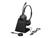 Jabra Engage 55 Stereo - Headset - på örat - DECT - trådlös - Certifierad för Microsoft-teams 9559-455-111