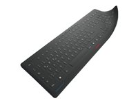 CHERRY STREAM PROTECT MEMBRANE - Tangentbordsskydd - Amerikansk engelska med EURO-symbol, 104 + 10 - svart - för STREAM KEYBOARD, KEYBOARD WIRELESS 61510014