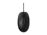HP 128 - Mus - laser - kabelansluten - svart (paket om 120) - för HP 34; Elite Mobile Thin Client mt645 G7; Laptop 15; Pro Mobile Thin Client mt440 G3 265D9A6