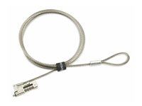 Kensington NanoSaver 2.0 - Lås för säkerhetskabel - serieliserad - silver - 1.8 m (paket om 25) K65102WW